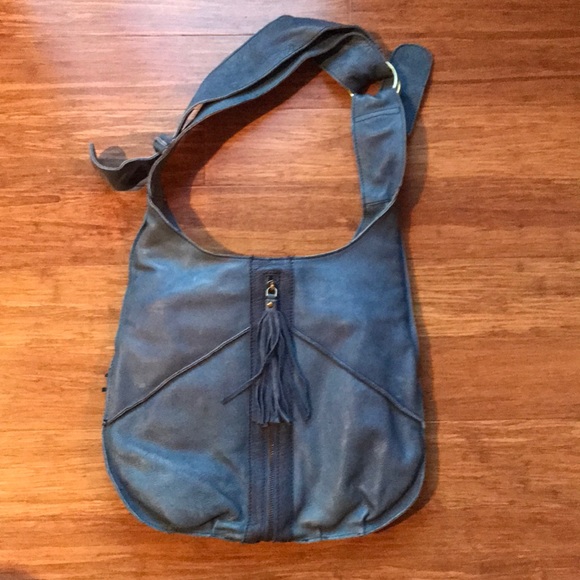 Blue natural leather • Cut N’ Paste bag • BNWT - Picture 2 of 6